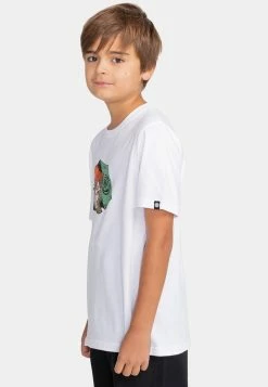 Element Manches Courtes T Shirt Imprimé Optic White Enfant -Element Soldes 001cd56842a04d218e0cf90e8d6f1422