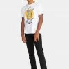 Element Enfant Manches Courtes T Shirt Imprimé Optic White