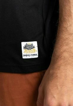 Element MANCHES COURTES HOMME T Shirt Imprimé Flint Black -Element Soldes 03d24b21d59d4b8fb7522f4f7b4f2506