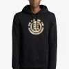 Element Homme LANDSCAPE CAMO Sweatshirt Flint Black