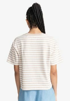 Element T Shirt Imprimé Oxford Tan Femme -Element Soldes 0457ef62bfc74f74ba5688d0fa4dcb2e