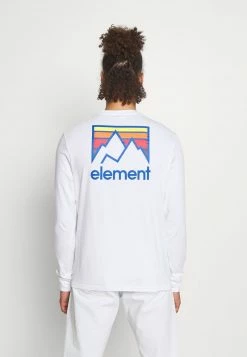 Element JOINT T Shirt à Manches Longues Optic White Homme