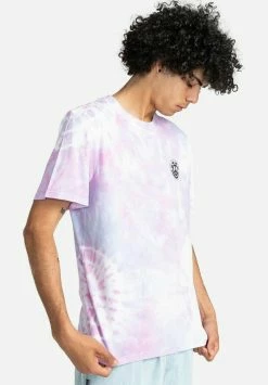 Element Homme KETCH MANCHES COURTES T Shirt Imprimé Tie Dye Purp -Element Soldes 0516a07bca8c483d8b8bffc4509cdcd8