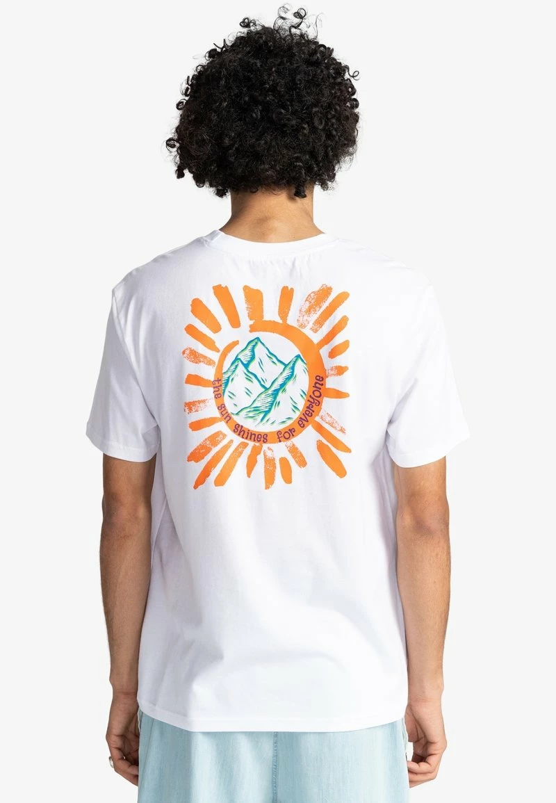 Element TAOS MANCHES COURTES T Shirt Imprimé Optic White Homme 3 Element TAOS MANCHES COURTES T Shirt Imprimé Optic White Homme – Image 3