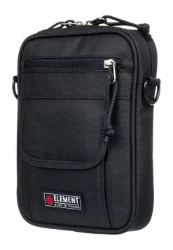 Element Sac Bandoulière Flint Black Homme -Element Soldes 06fe79867f634653acc2001af550b1ca