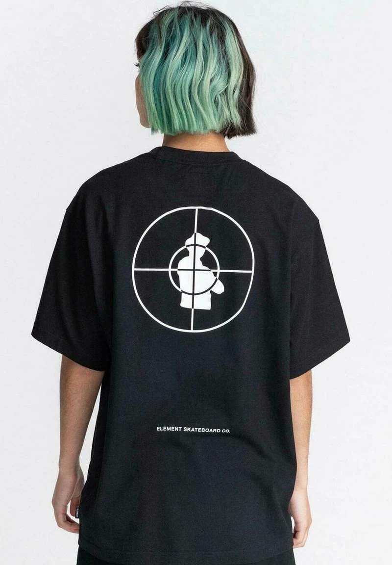 Element T Shirt Imprimé Flint Black Unisex 2 Element T Shirt Imprimé Flint Black Unisex – Image 2