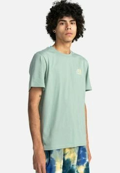 Element Homme BURKETT MANCHES COURTES T Shirt Imprimé Chinois Green -Element Soldes 0be891c086074e3085c00eb049bd54af