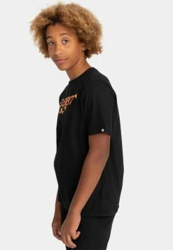 Element Enfant PUSHER MANCHES COURTES T Shirt Imprimé Flint Black -Element Soldes 0bedede1efd04bf180a8cdab00955d81