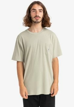 Element WADENA CKTCELP T Shirt Basique Winter Moss Homme