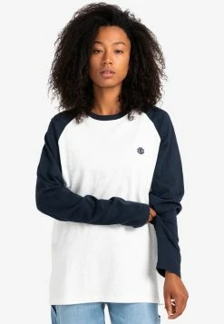 Element T Shirt à Manches Longues Eclipse Navy Homme