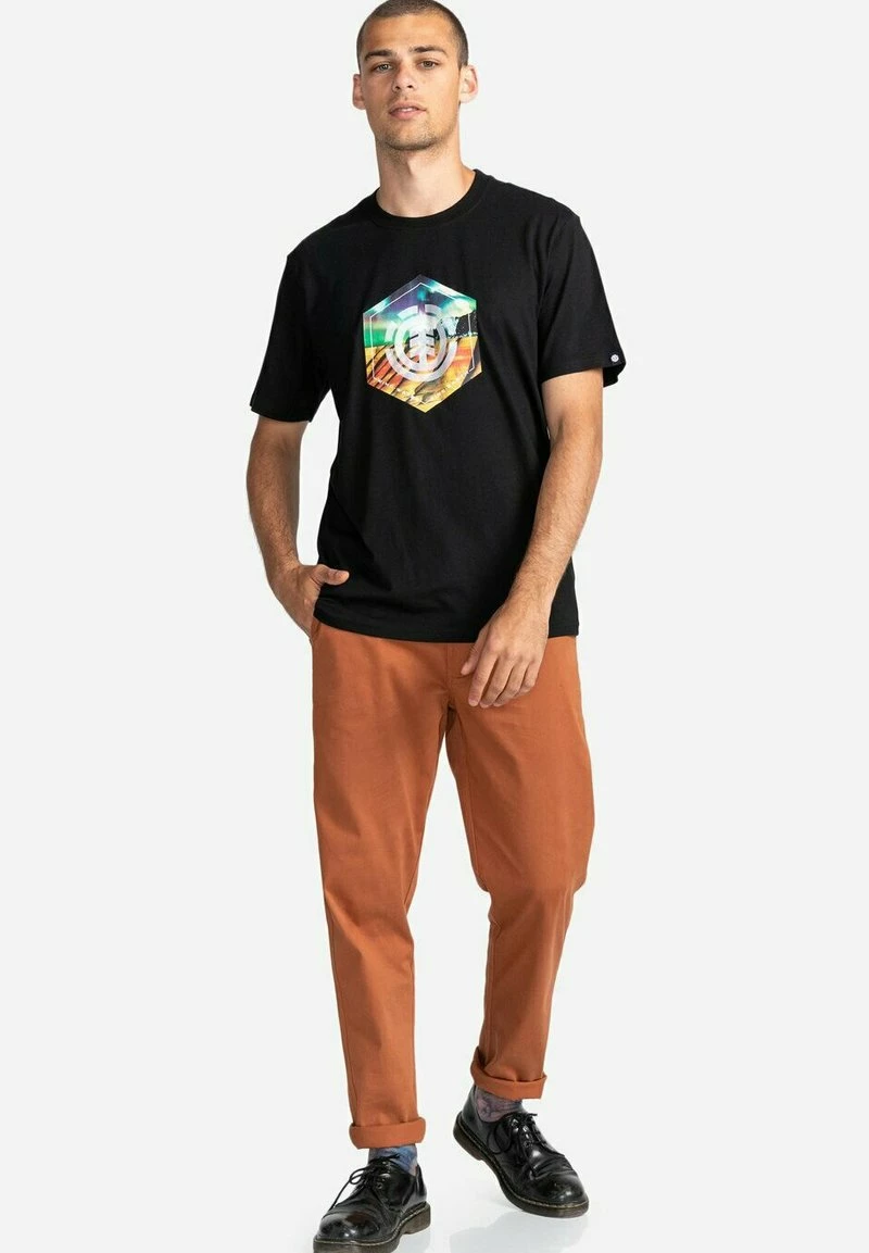 Element Homme ASTRA MANCHES COURTES T Shirt Imprimé Flint Black 2 Element Homme ASTRA MANCHES COURTES T Shirt Imprimé Flint Black â Image 2