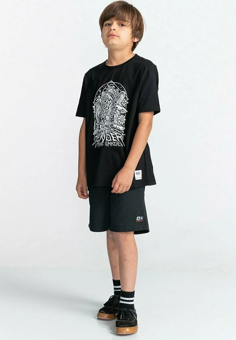 Element MANCHES COURTES T Shirt Imprimé Flint Black Enfant 1 Element MANCHES COURTES T Shirt Imprimé Flint Black Enfant
