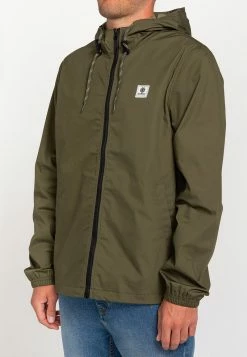Element WOLFEBORO ALDER Veste Imperméable Army Homme -Element Soldes 15f1d65dfd6a4d74a889be75ac838d1b