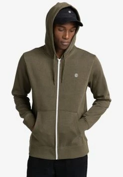 Element Homme CORNELL CLASSIC Sweat à Capuche Zippé Army