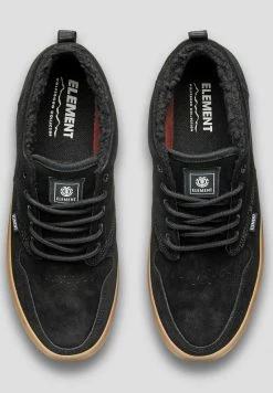 Element Baskets Basses Black Gum Homme