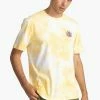 Element Homme SEAL TD T Shirt Imprimé Cream Gold Tie