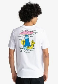 Element Homme SPORES MANCHES COURTES T Shirt Imprimé Optic White -Element Soldes 1c53216d7fce4af2a847fc8353a9d198