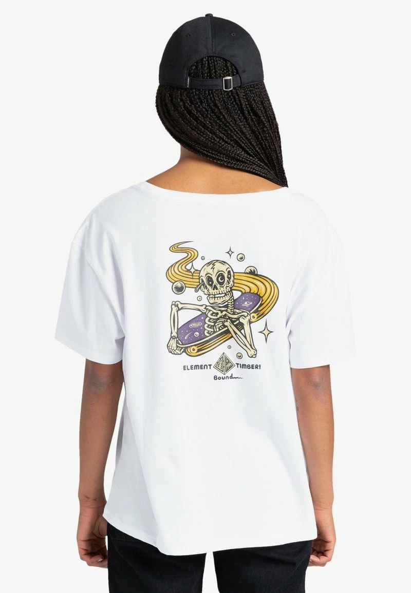 Element Femme T Shirt Imprimé Optic White 2 Element Femme T Shirt Imprimé Optic White – Image 2