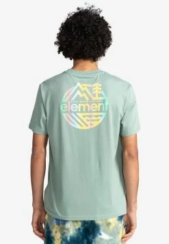 Element Homme BURKETT MANCHES COURTES T Shirt Imprimé Chinois Green -Element Soldes 219b3c0faa2b413c9a1365d219ee42c0