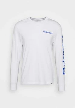 Element JOINT T Shirt à Manches Longues Optic White Homme -Element Soldes 2267d507348f44c3a77f3035e4d6a1db