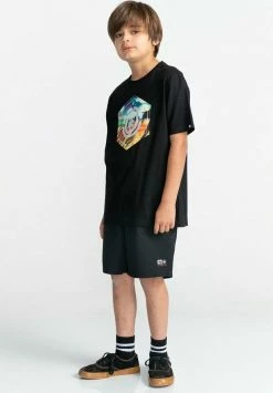 Element ASTRA T Shirt Imprimé Flint Black Enfant