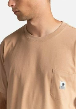 Element WADENA CKTCELP T Shirt Basique Chocolate Chip Homme -Element Soldes 24dbc47d2d8b4c9cb5e882e8b62c9d3f