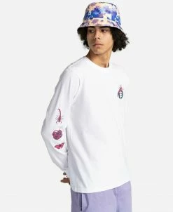 Element Homme CATRON T Shirt à Manches Longues Optic White -Element Soldes 24dd39e88d9040a188c66fcb6cdc334e