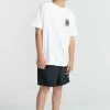 Element MANCHES COURTES T Shirt Imprimé Optic White Enfant