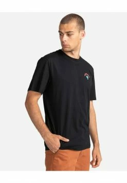Element T Shirt Imprimé Black Homme -Element Soldes 272e07e0d7d84add8f352881daef6bd0