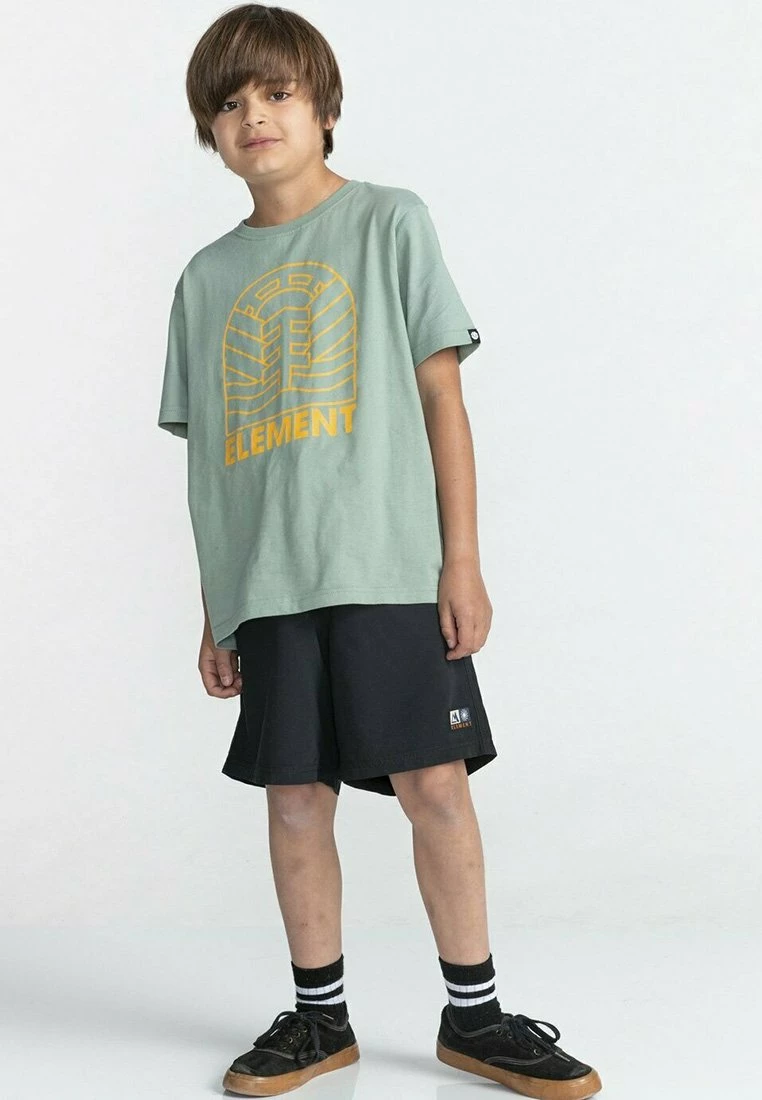 Element Enfant T Shirt Imprimé Chinois Green 1 Element Enfant T Shirt Imprimé Chinois Green