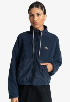 Element OSLO Sweat à Capuche Zippé Eclipse Navy Femme