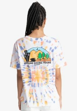 Element Femme MANCHES COURTES T Shirt Imprimé Apricot -Element Soldes 2be206566fc34fbf9cffa544882a15b7