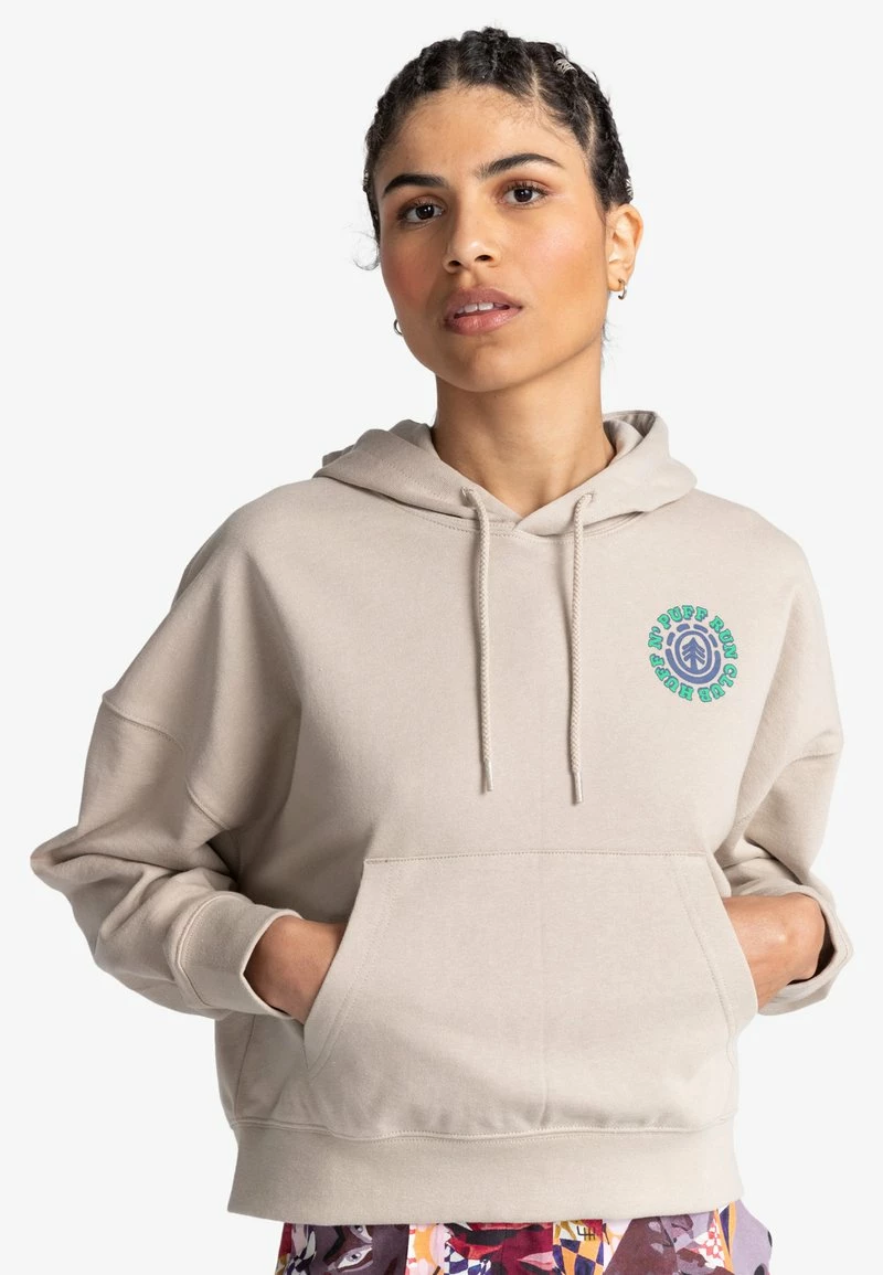 Element Femme Sweat à Capuche Oxford Tan 1 Element Femme Sweat à Capuche Oxford Tan