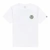 Element Homme GARDEN TENDER T Shirt Imprimé White