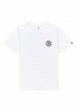 Element Homme GARDEN TENDER T Shirt Imprimé White