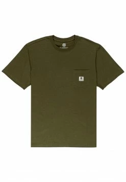Element Homme T Shirt Basique Army