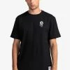 Element BLOOM MANCHES COURTES T Shirt Imprimé Flint Black Homme