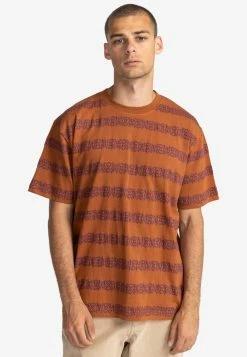 Element T Shirt Imprimé Mocha Bisque Homme