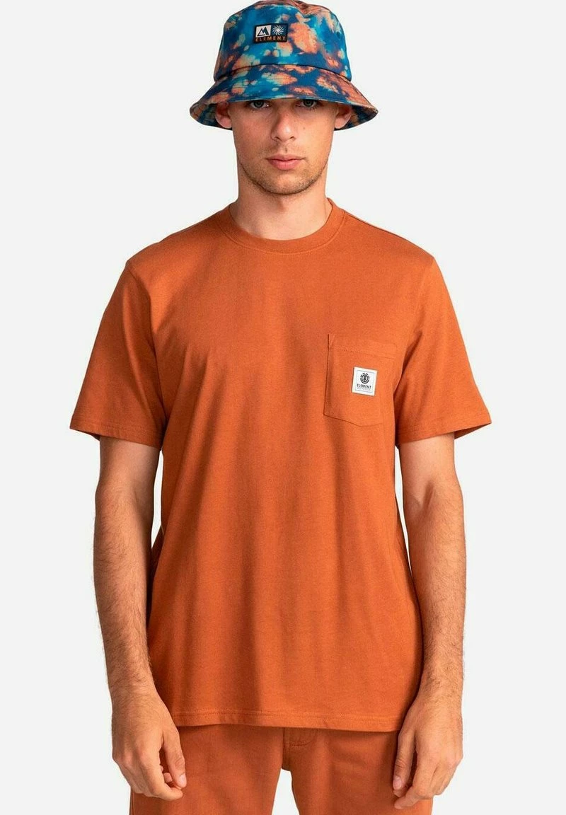 Element Homme LABEL T Shirt Basique Mocha Bisque 1 Element Homme LABEL T Shirt Basique Mocha Bisque