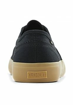 Element Homme PASSIPH Baskets Basses Black Gum -Element Soldes 33cf5fa957e946b5a2a665f82ec7a694