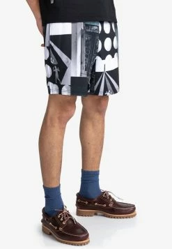 Element HYBRID Short Mottled Black Homme -Element Soldes 36e8aecb42624522b9945d0c2e7ef08b