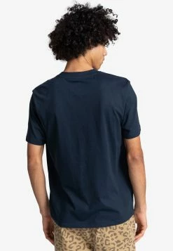 Element MANCHES COURTES HOMME T Shirt Imprimé Eclipse Navy -Element Soldes 37f07dea43ab484b8c27d9956ee4bf89