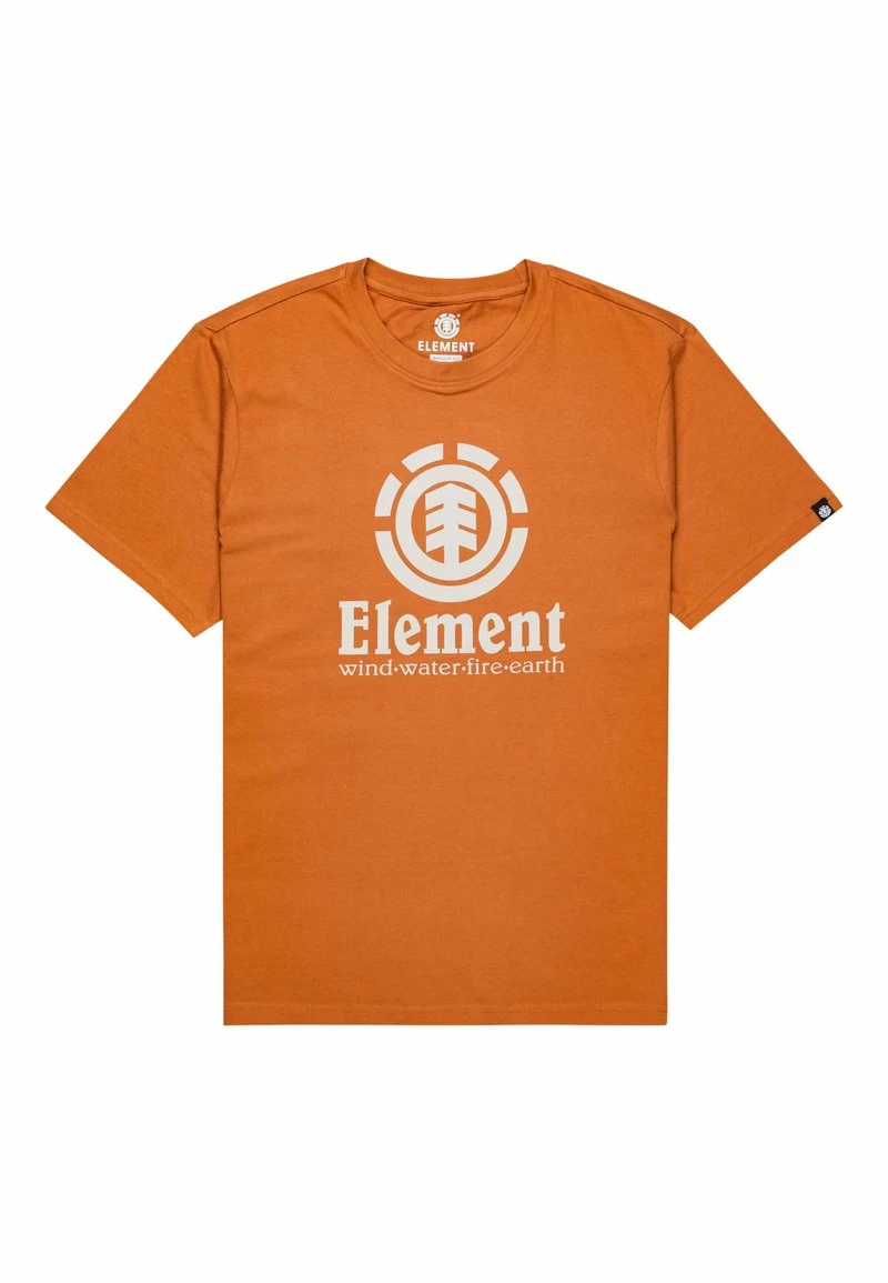 Element Homme VERTICAL T Shirt Imprimé Mocha Bisque 1 Element Homme VERTICAL T Shirt Imprimé Mocha Bisque