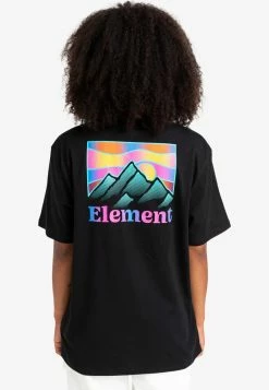 Element T Shirt Imprimé Flint Black Homme -Element Soldes 38a4d2bbcd2f49b6b50d53009e401490