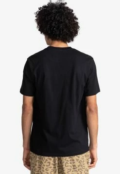 Element MANCHES COURTES HOMME T Shirt Imprimé Flint Black -Element Soldes 397ef4b22c994553a1b96d575f863ed4