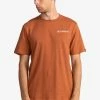 Element Homme BLAZIN CHEST T Shirt Imprimé Mocha Bisque