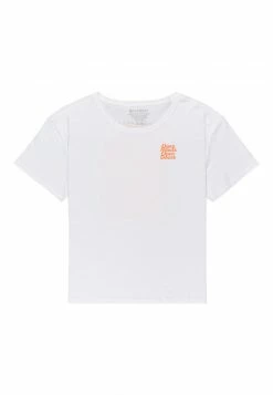 Element DALZELL T Shirt Imprimé Optic White Femme -Element Soldes 4400e9312808484d94b18cf1e19a572a