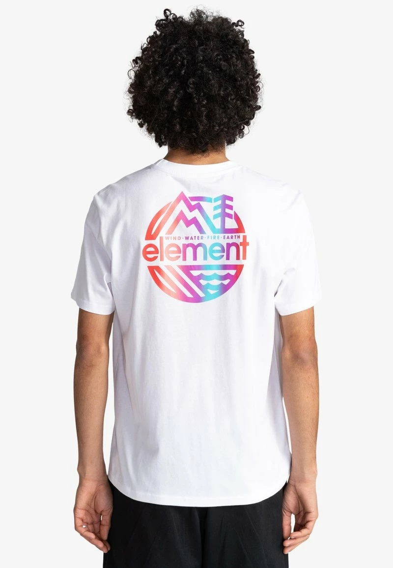 Element BURKETT MANCHES COURTES T Shirt Imprimé Optic White Homme 3 Element BURKETT MANCHES COURTES T Shirt Imprimé Optic White Homme – Image 3