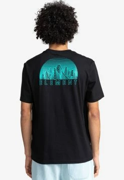 Element Homme T Shirt Imprimé Flint Black -Element Soldes 454f0a96f7b3494c8ad4cde0d68e0a46