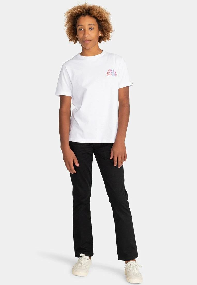 Element Enfant Manches Courtes T Shirt Imprimé Optic White 1 Element Enfant Manches Courtes T Shirt Imprimé Optic White